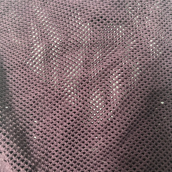 Athleta Mesh Burgundy Tank XL - Picture 4 of 5